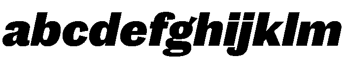 Caslon Doric Extrabold Italic FONT