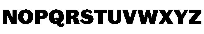 Caslon Doric Extrabold Font UPPERCASE