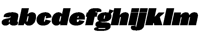 Caslon Doric Fat Italic FONT