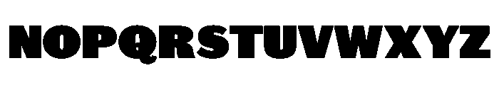 Caslon Doric Fat Font UPPERCASE