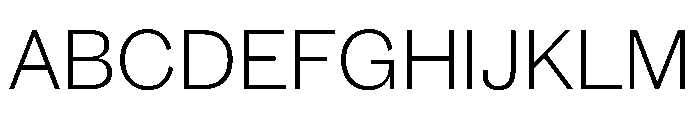Caslon Doric Light Font UPPERCASE