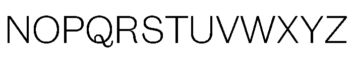 Caslon Doric Light Font UPPERCASE