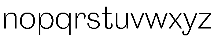 Caslon Doric Light Font LOWERCASE