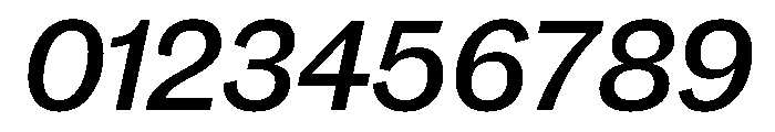 Caslon Doric Medium Italic Font OTHER CHARS