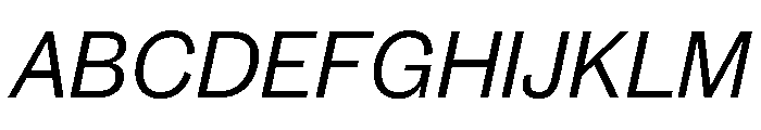 Caslon Doric Regular Italic Font UPPERCASE