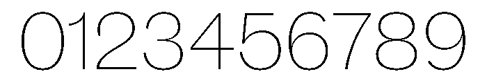 Caslon Doric Thin Font OTHER CHARS