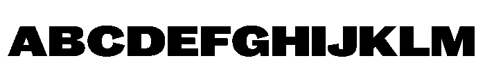 Caslon Doric Wide Black Font UPPERCASE