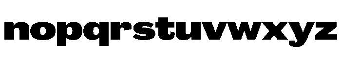 Caslon Doric Wide Black Font LOWERCASE