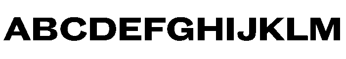 Caslon Doric Wide Bold Font UPPERCASE
