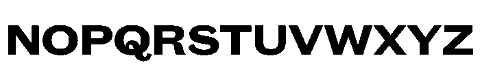 Caslon Doric Wide Bold Font UPPERCASE