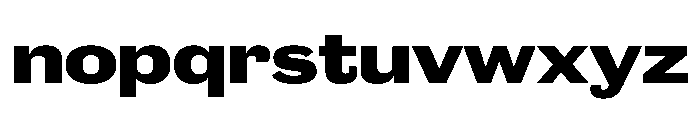 Caslon Doric Wide Extrabold Font LOWERCASE