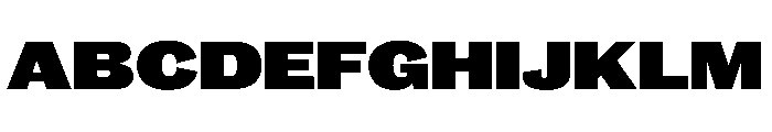 Caslon Doric Wide Fat Font UPPERCASE