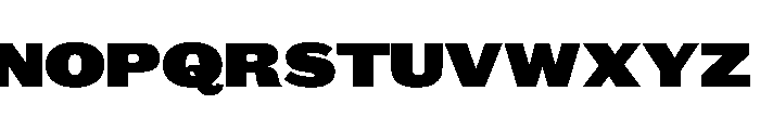 Caslon Doric Wide Fat Font UPPERCASE