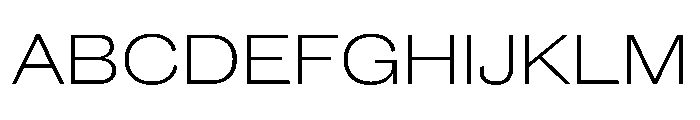 Caslon Doric Wide Light Font UPPERCASE