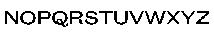 Caslon Doric Wide Medium Font UPPERCASE
