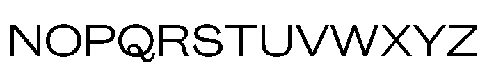 Caslon Doric Wide Regular Font UPPERCASE