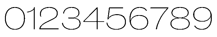 Caslon Doric Wide Thin Font OTHER CHARS