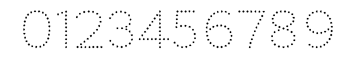 Caslon Dot Regular Font OTHER CHARS