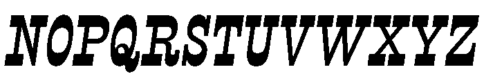 Caslon French Antique Cursive Font UPPERCASE