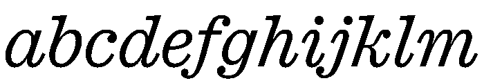 Caslon Ionic Light Italic FONT
