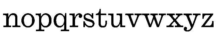 Caslon Ionic Light Font LOWERCASE