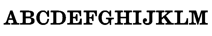 Caslon Ionic Medium Font UPPERCASE