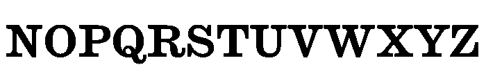 Caslon Ionic Medium Font UPPERCASE