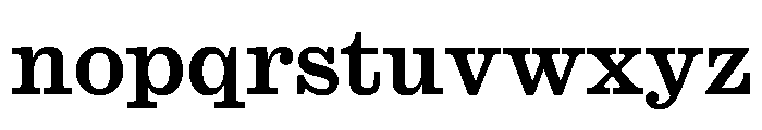 Caslon Ionic Medium Font LOWERCASE