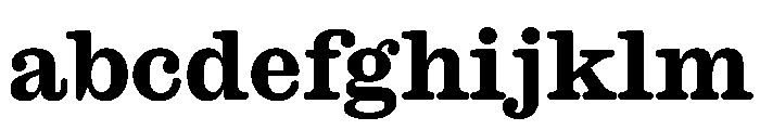 Caslon Ionic Rounded Bold FONT