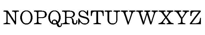 Caslon Ionic Rounded Light Font UPPERCASE
