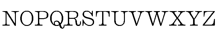 Caslon Ionic Rounded Thin Font UPPERCASE
