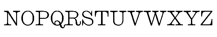 Caslon Ionic Thin Font UPPERCASE