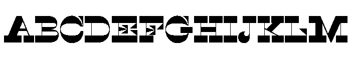 Caslon Italian Roman Font UPPERCASE