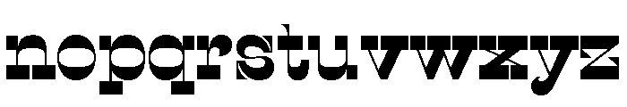 Caslon Italian Roman Font LOWERCASE