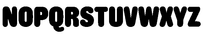 Caslon Rounded Regular Font UPPERCASE