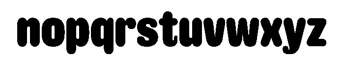 Caslon Rounded Regular Font LOWERCASE