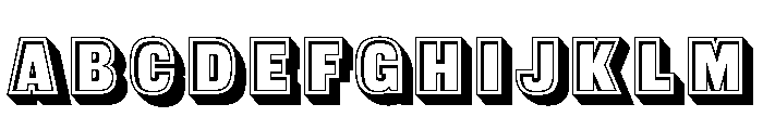 Caslon Sans Shaded No 2 FONT