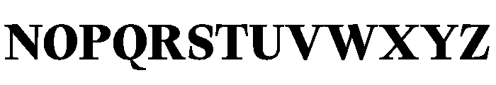 CasualTimez CasualBold Font UPPERCASE