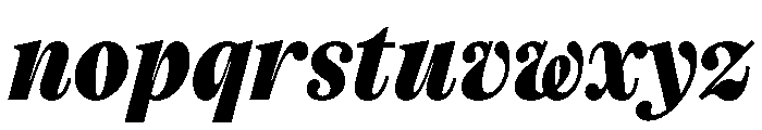 CasualTimez CasualBoldItalic Font LOWERCASE