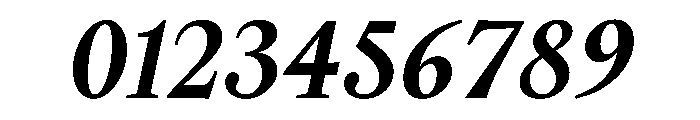CasualTimez CasualMediumItalic Font OTHER CHARS