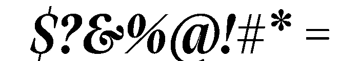 CasualTimez CasualMediumItalic Font OTHER CHARS