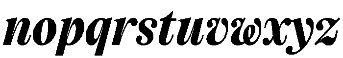 CasualTimez CasualSemiBoldItalic Font LOWERCASE