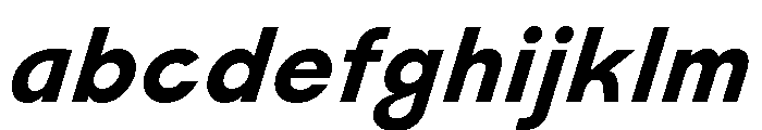 Category Bolditalic FONT