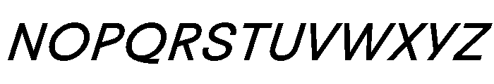 Category Mediumitalic Font UPPERCASE