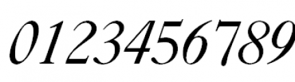 Caslon 540 Italic Font OTHER CHARS