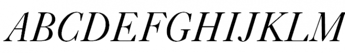 Caslon 540 Italic Font UPPERCASE