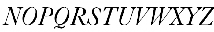 Caslon 540 Italic Font UPPERCASE