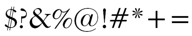 Caslon 540 Regular Font OTHER CHARS