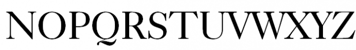 Caslon 540 Regular Font UPPERCASE