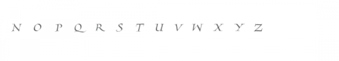 Cardinal Serif Font UPPERCASE